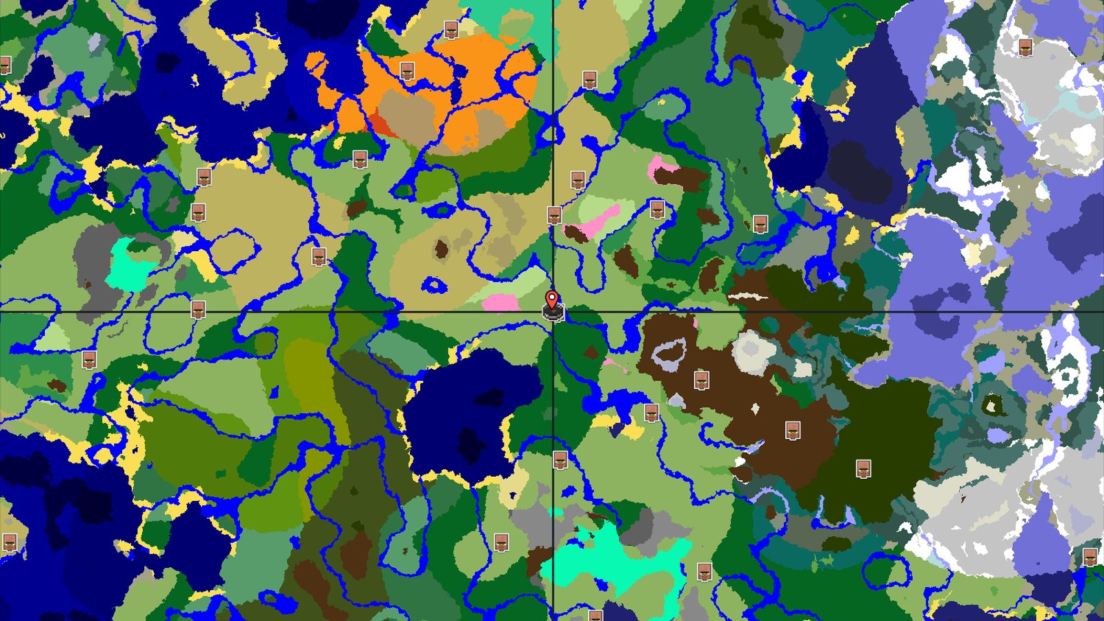 Village with Nearby Cherry Grove and Ancient City — Minecraft seed preview