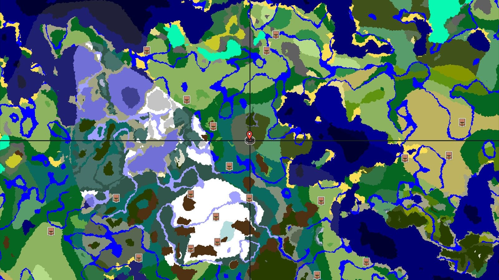 Dark Forest Spawn with Nearby Rare Pale Garden — Minecraft seed preview