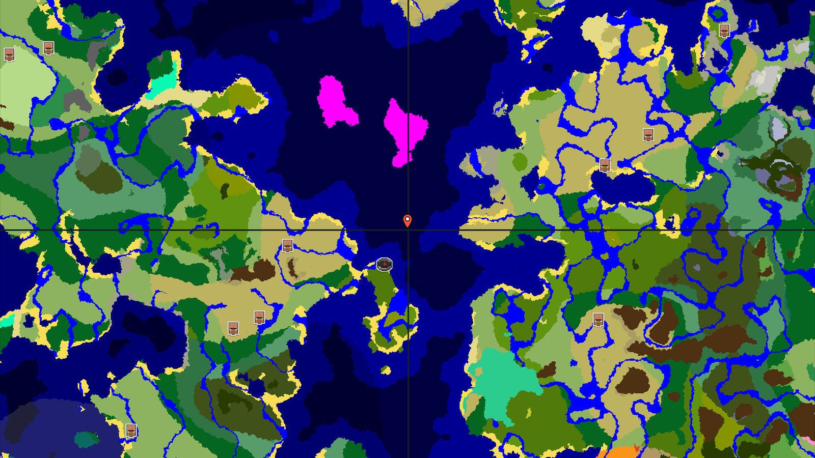 Beach Spawn with Nearby Jungle Temple and Trial Chambers — Minecraft seed preview