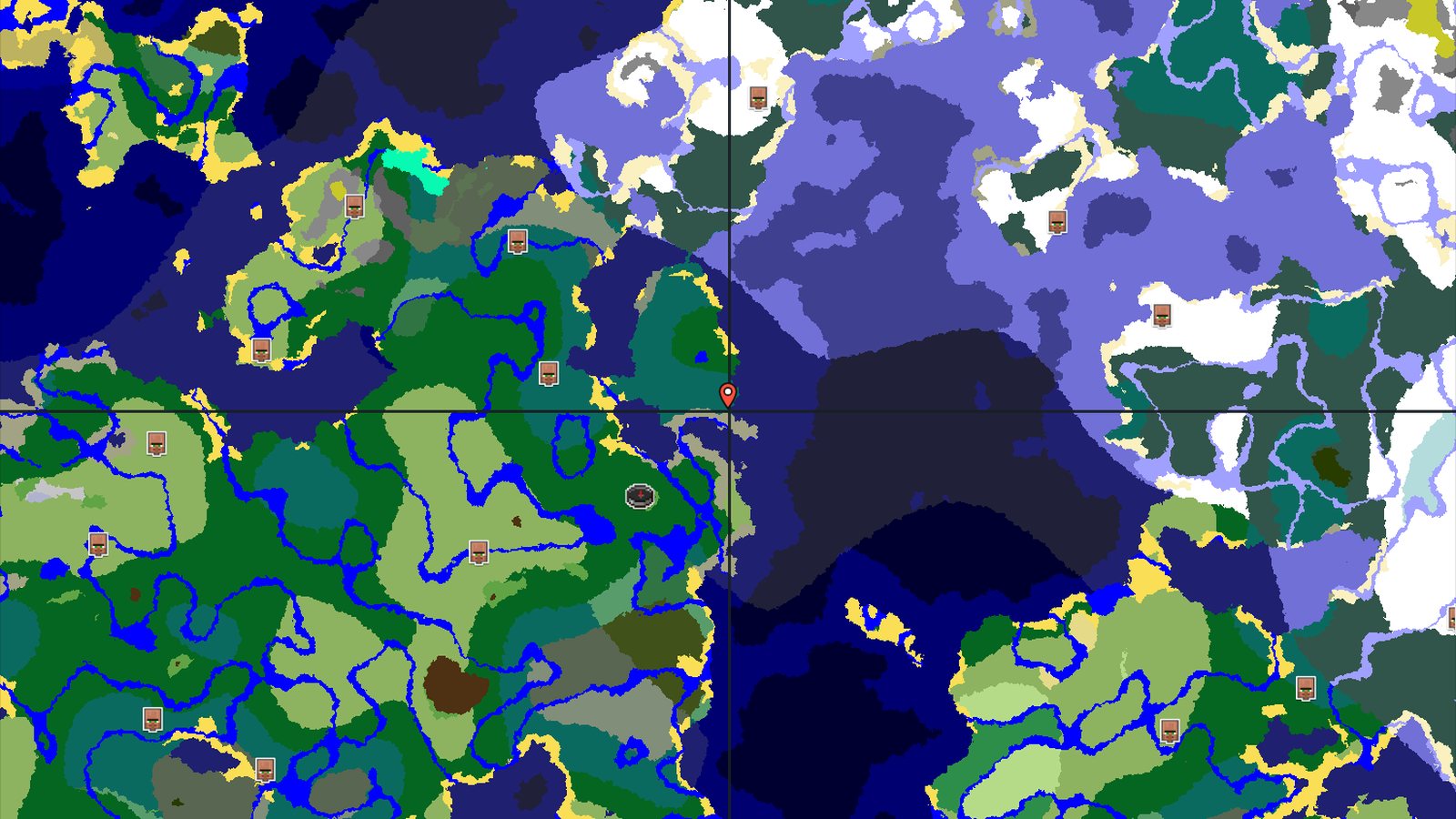 Forest Spawn with Nearby Trial Chambers — Minecraft seed preview
