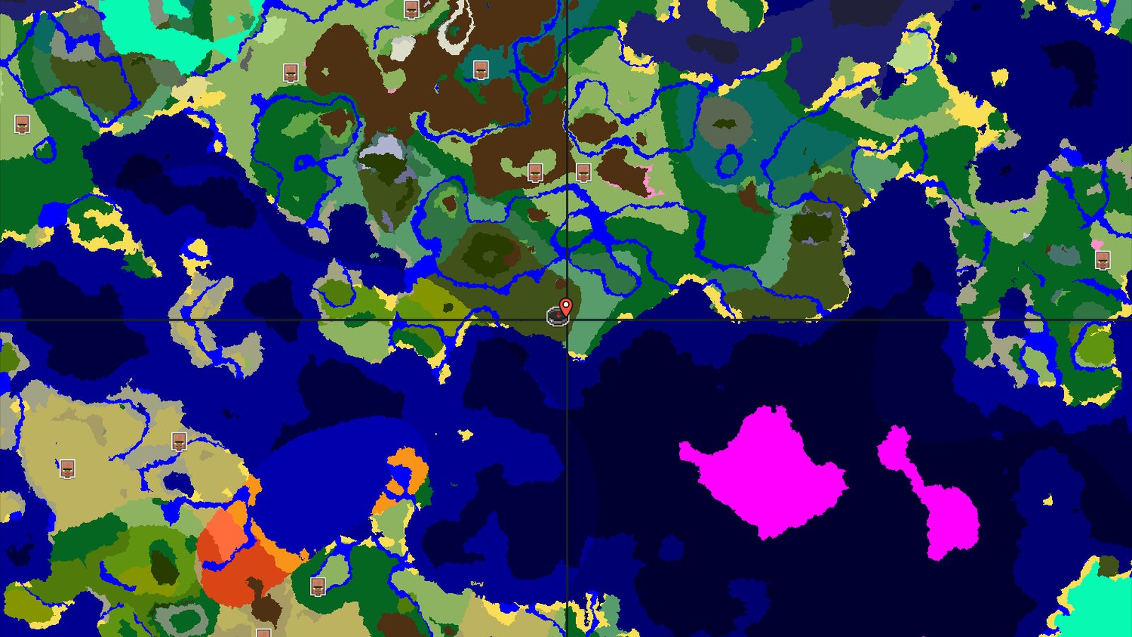 Dark Forest Spawn with a Nearby Pale Garden and Trial Chambers — Minecraft seed preview