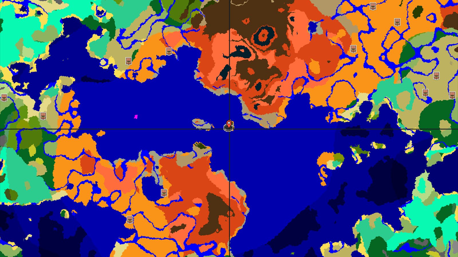 Wooded Badlands Spawn with Close Shipwreck — Minecraft seed preview