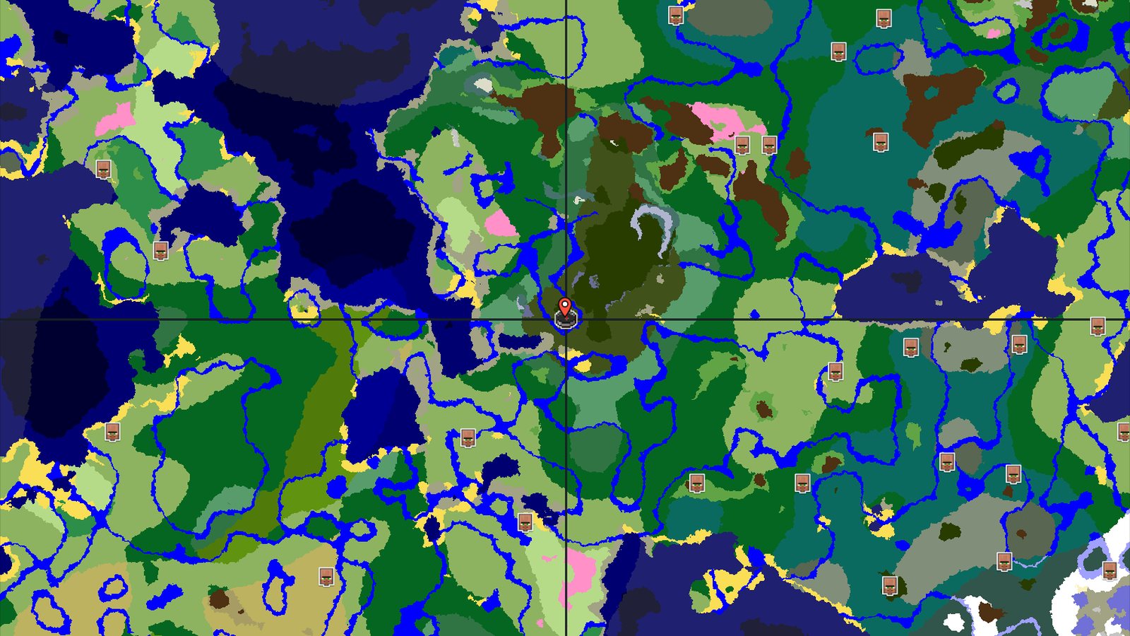 Dark Forest Spawn with Nearby Ancient City — Minecraft seed preview