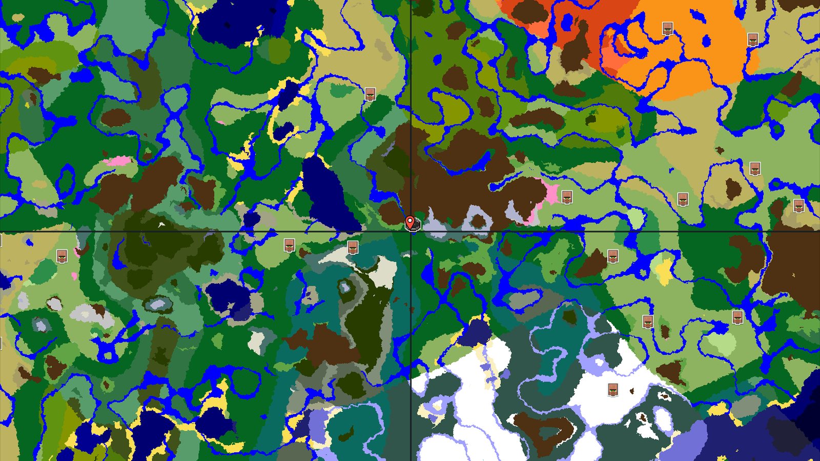 Forest Spawn with Nearby Ancient City and Peaks — Minecraft seed preview