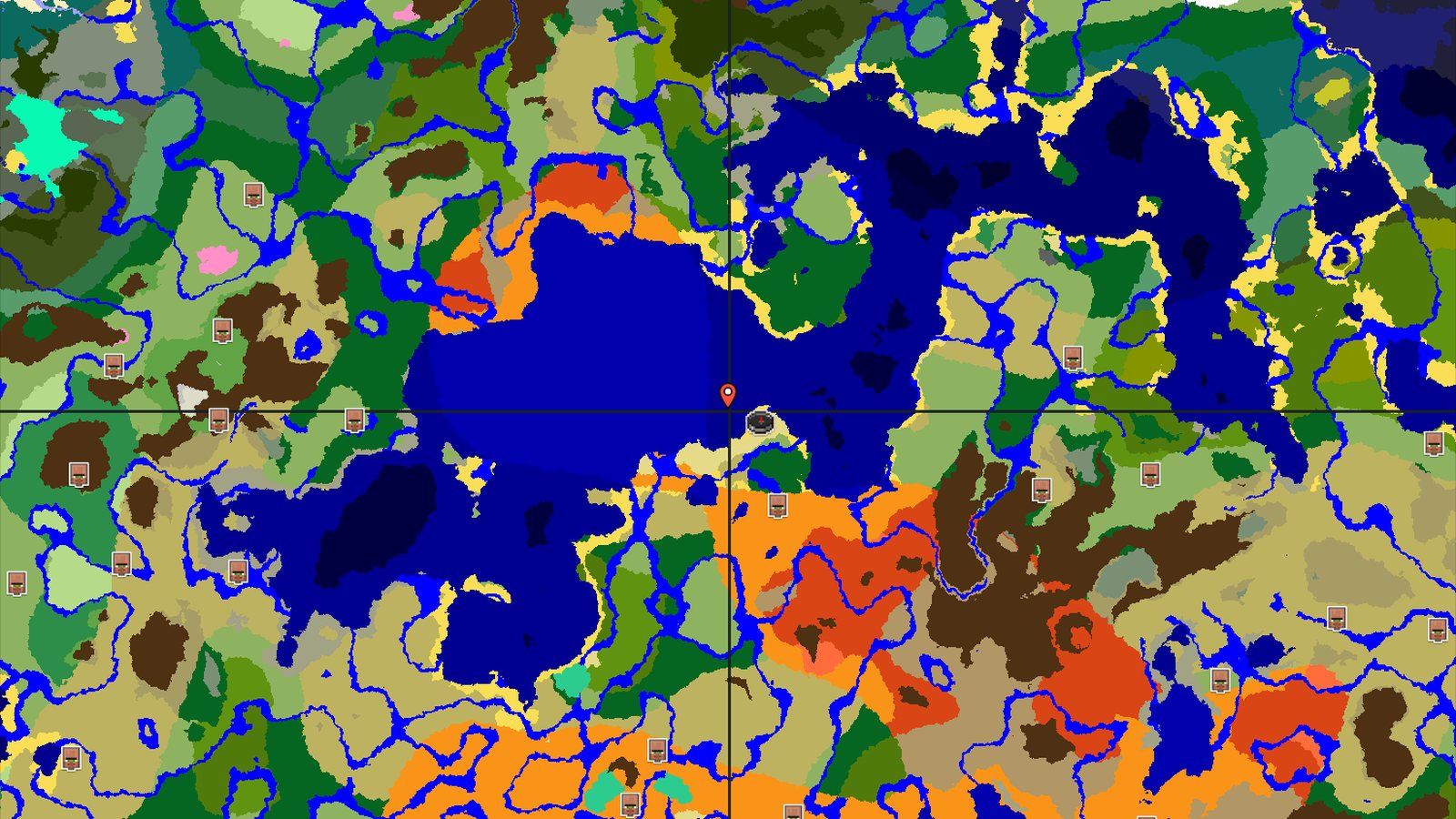 Coastal Savanna Start With Nearby Badlands — Minecraft seed preview