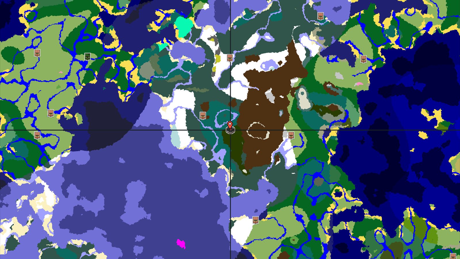 Spawn in Taiga, find an Ancient City near Jagged Peaks — Minecraft seed preview