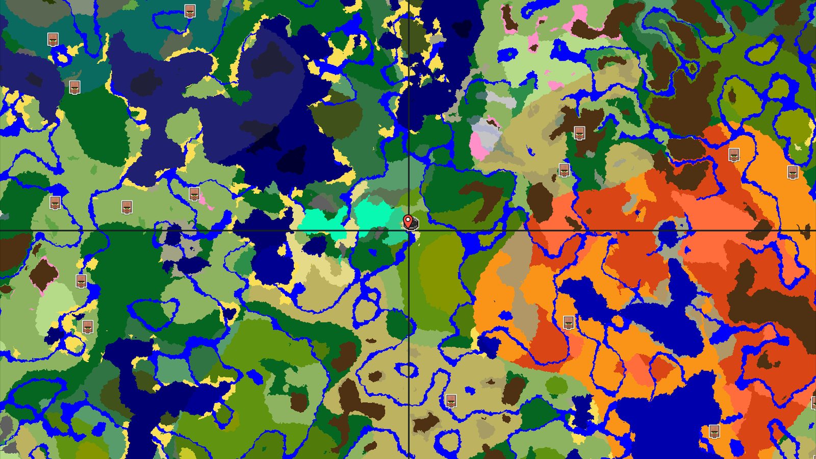 Spawn in a Savanna with a Nearby Sparse Jungle — Minecraft seed preview