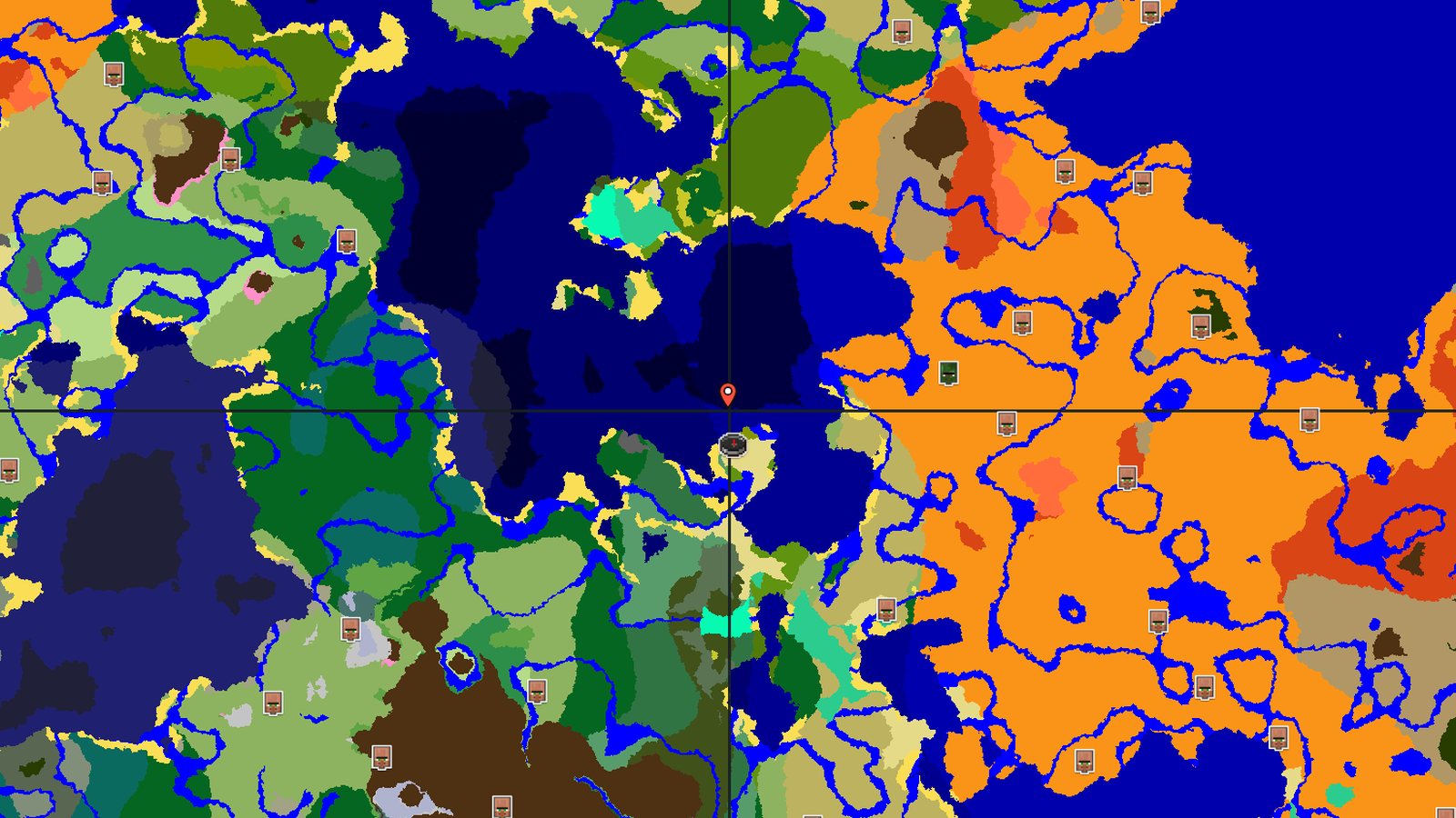 Bamboo Jungle Island — Minecraft seed preview