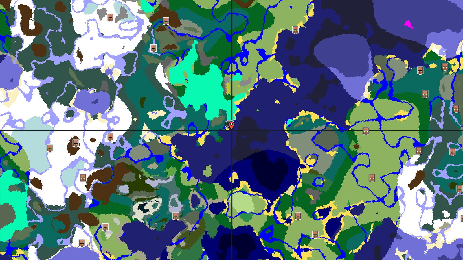 Coastal Spawn with Close Amethyst and Taiga Forest — Minecraft seed preview