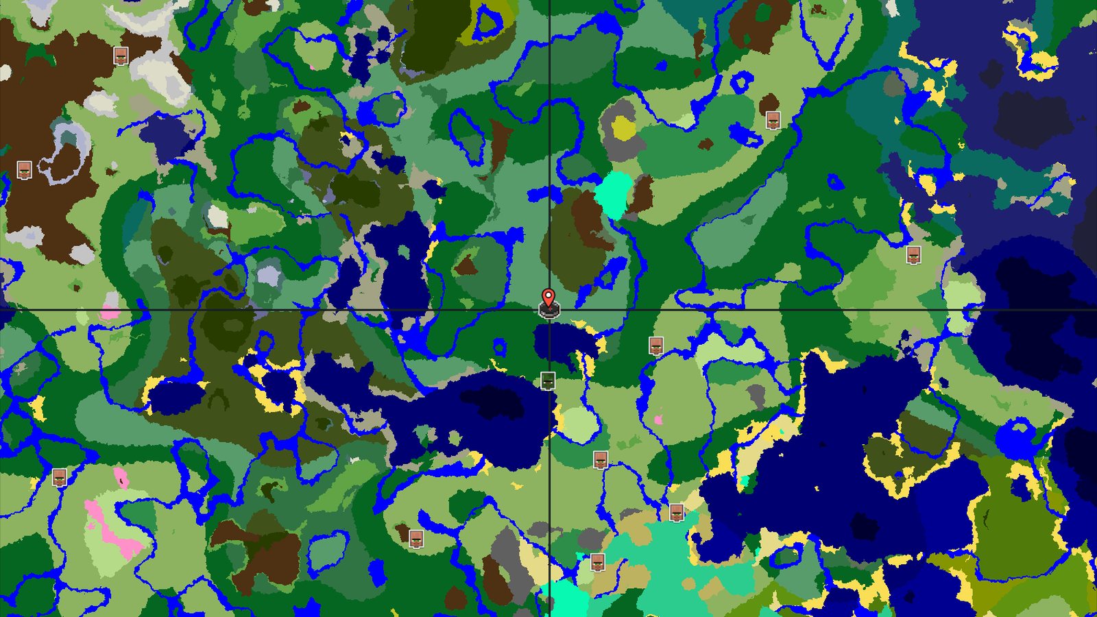 Old Growth Birch Forest with Abandoned Village — Minecraft seed preview