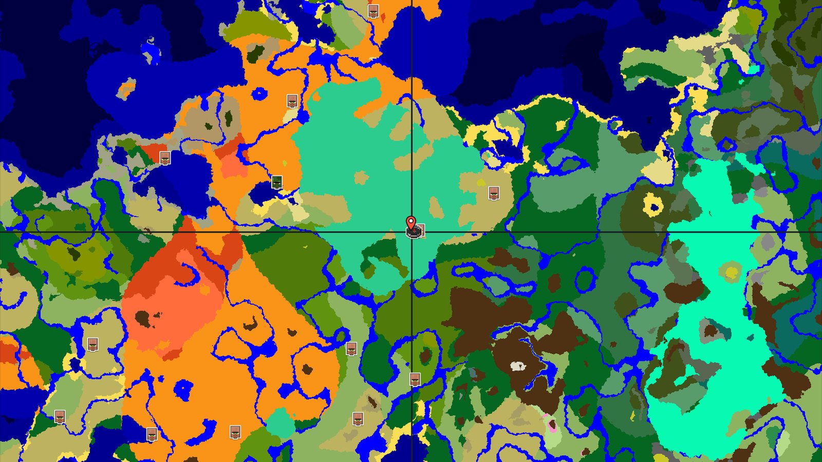 Mangrove Swamp Spawn with a Nearby Savanna Village — Minecraft seed preview