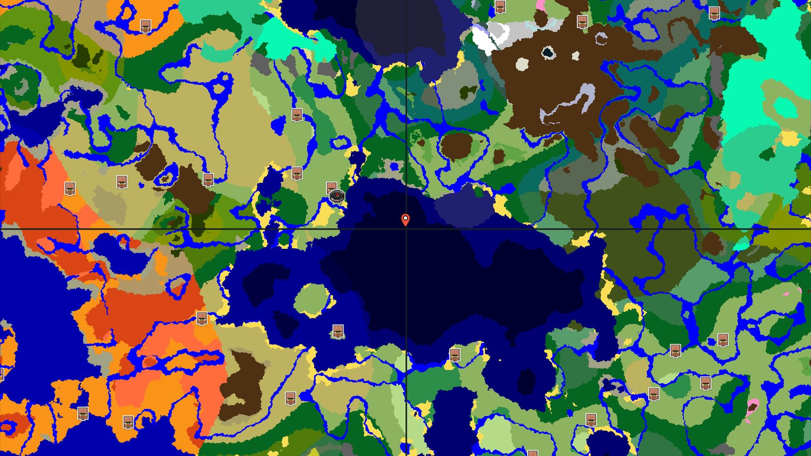 Spawn in Plains with a Village and Trial Chambers nearby — Minecraft seed preview