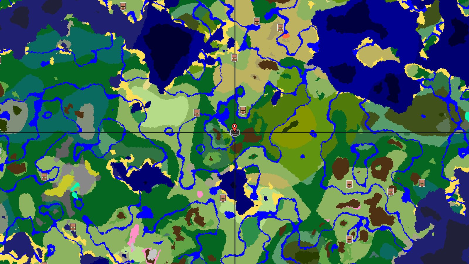 Forest Spawn with Nearby Trial Chambers — Minecraft seed preview