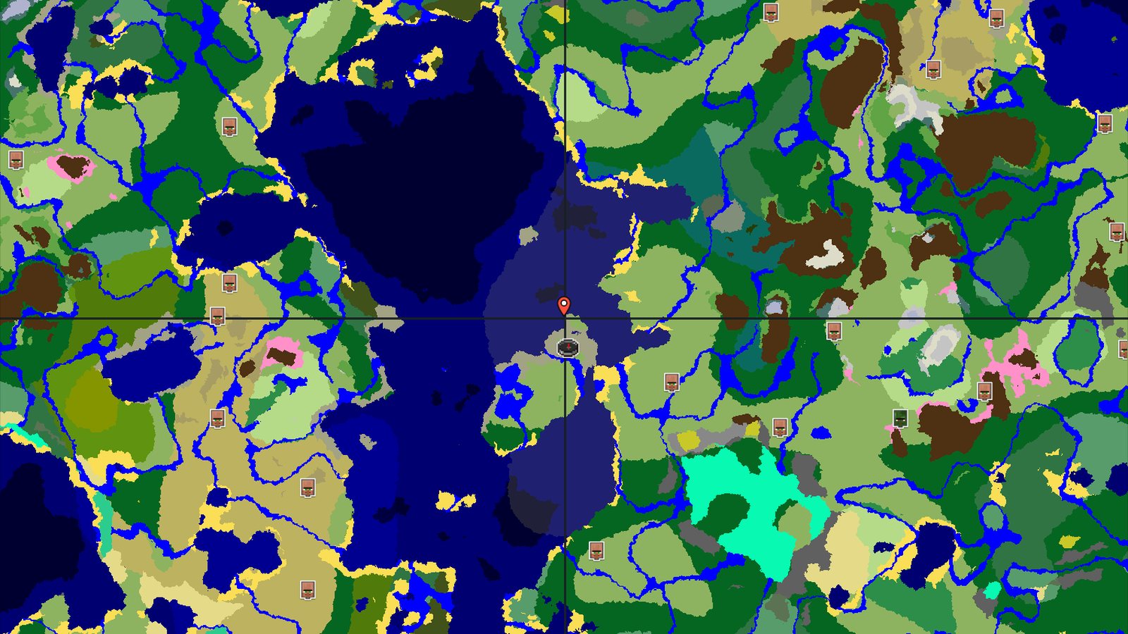Trial Chambers and Ocean Structures Near Spawn — Minecraft seed preview
