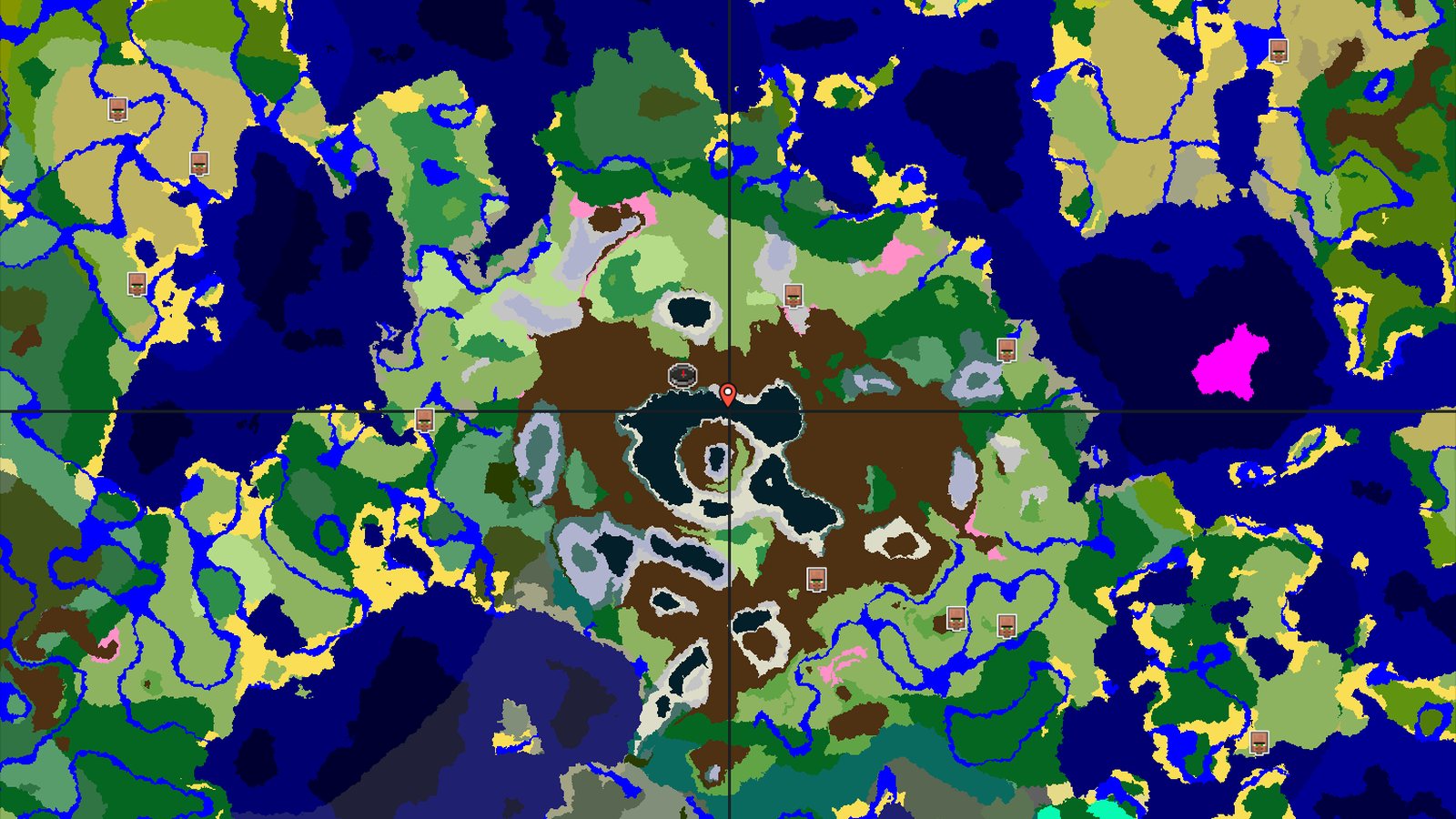 A Mountainous Start with a Close Trial Chambers — Minecraft seed preview