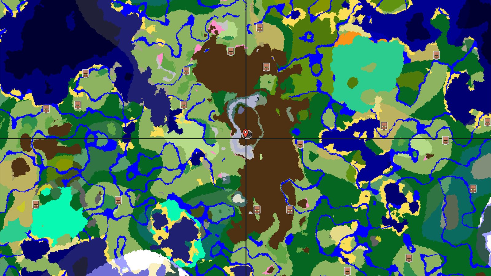 Spawn in Savanna Plateau with Mountains and Cherry Blossoms Nearby — Minecraft seed preview