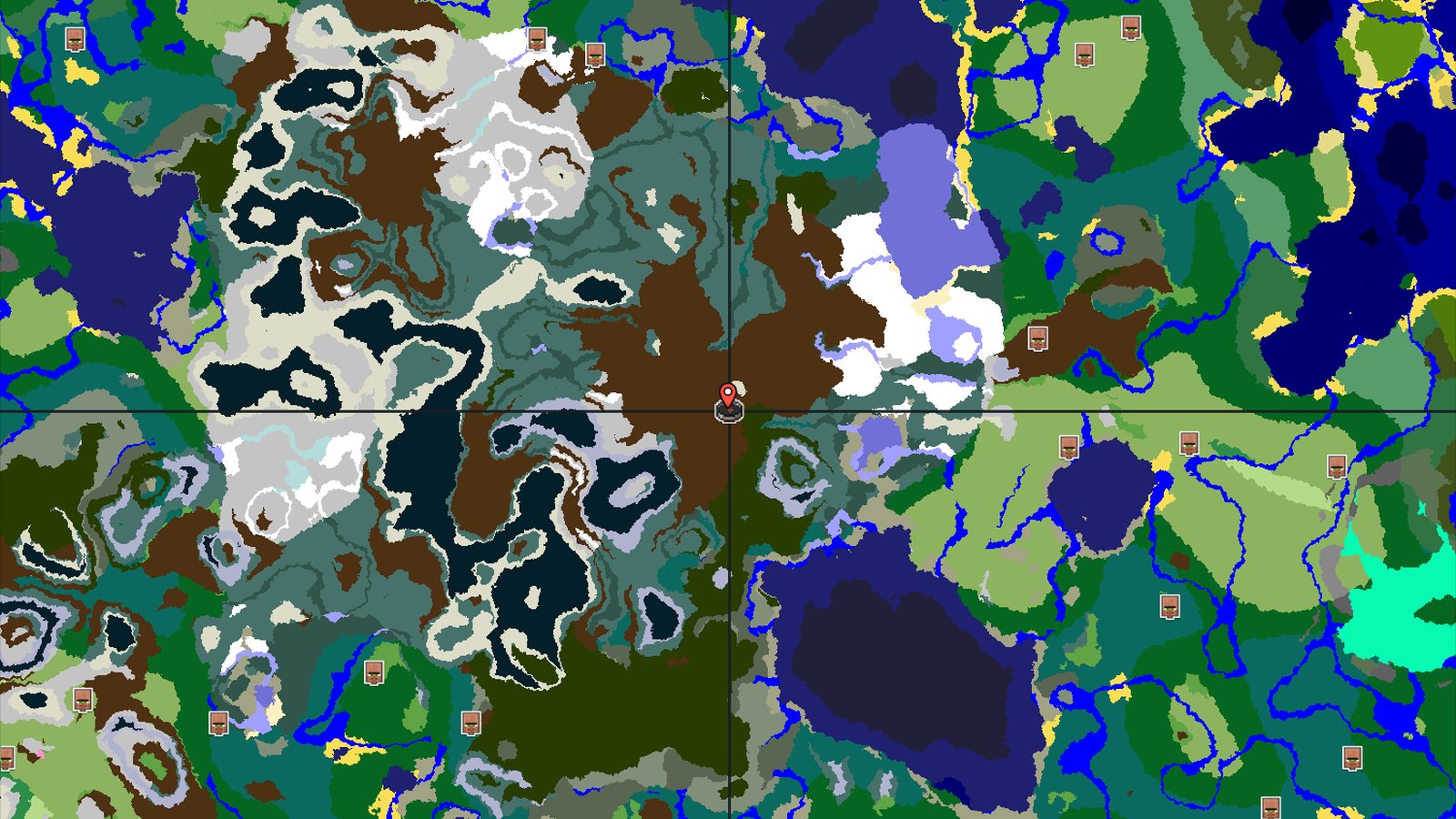 Ancient City at Spawn with Icy Mountain Views — Minecraft seed preview