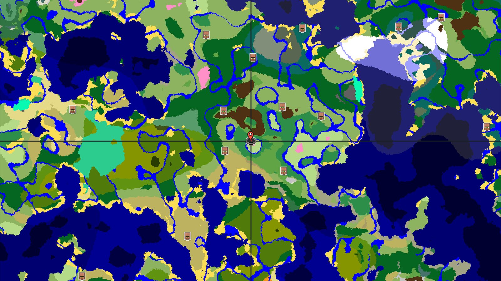 Spawn in a Sunflower Plains, Cherry Grove nearby — Minecraft seed preview