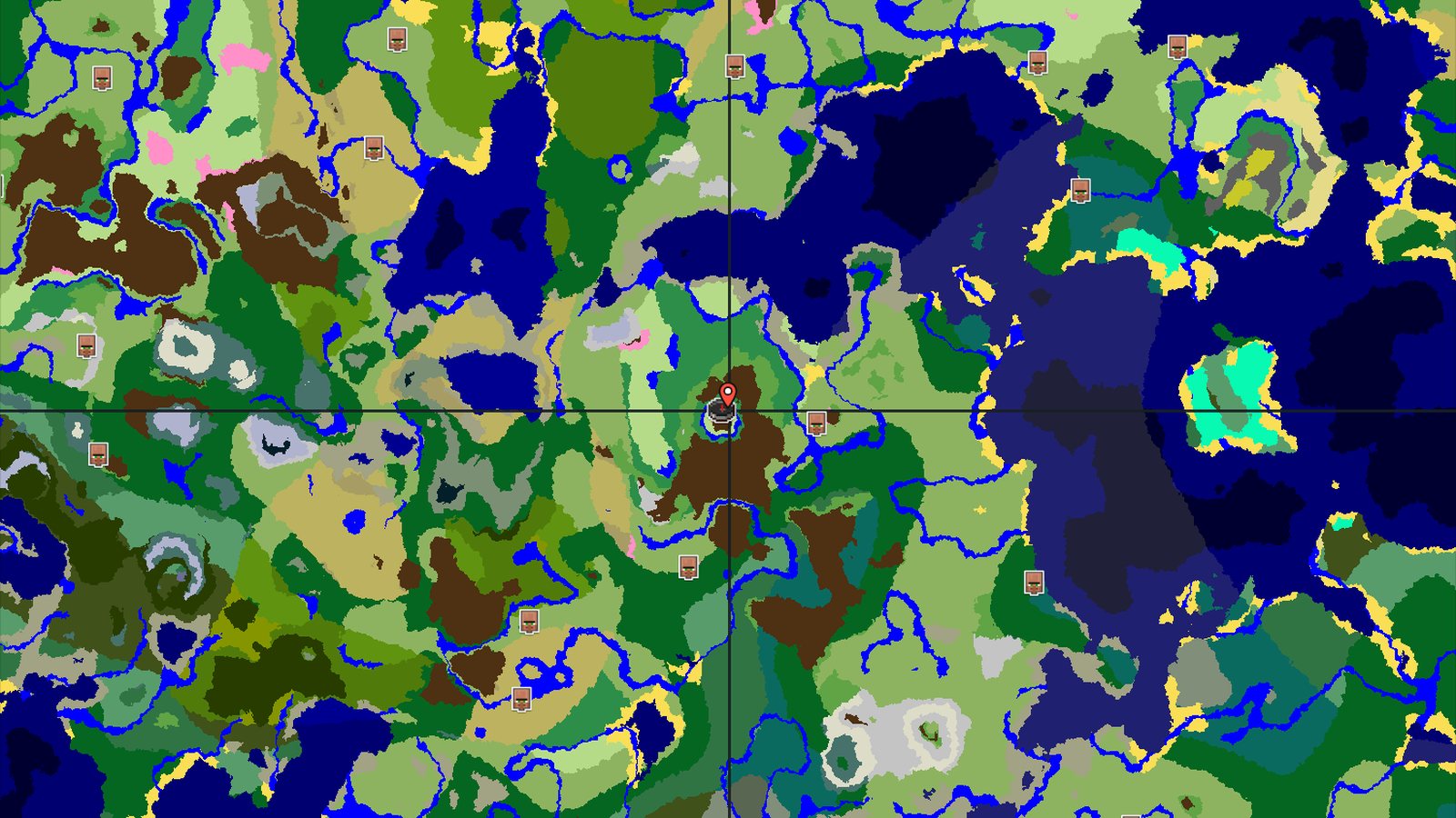 A Sunflower Plains Start With Nearby Cherry Grove — Minecraft seed preview