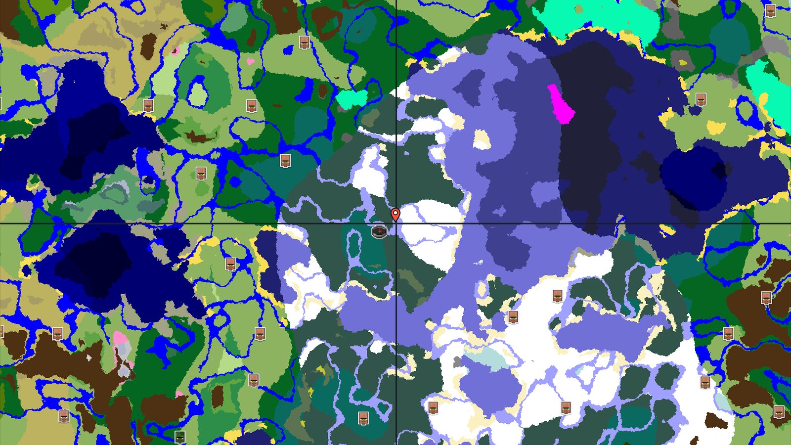 Trial Chambers Under Taiga Forest — Minecraft seed preview
