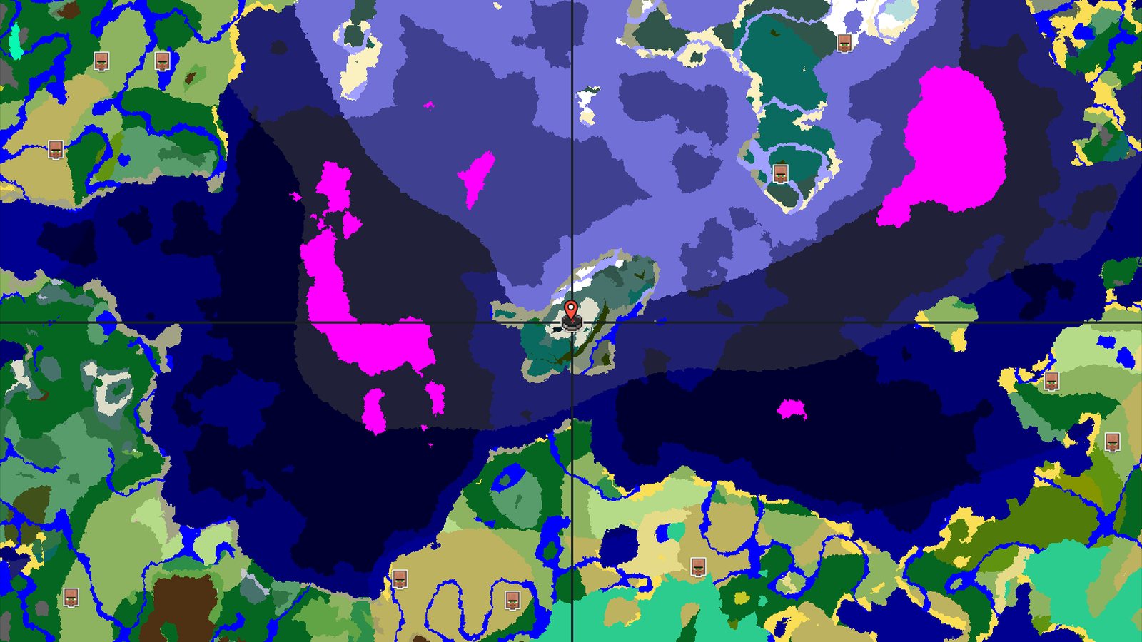 A Frozen Ocean Seed with a Nearby Ancient City — Minecraft seed preview