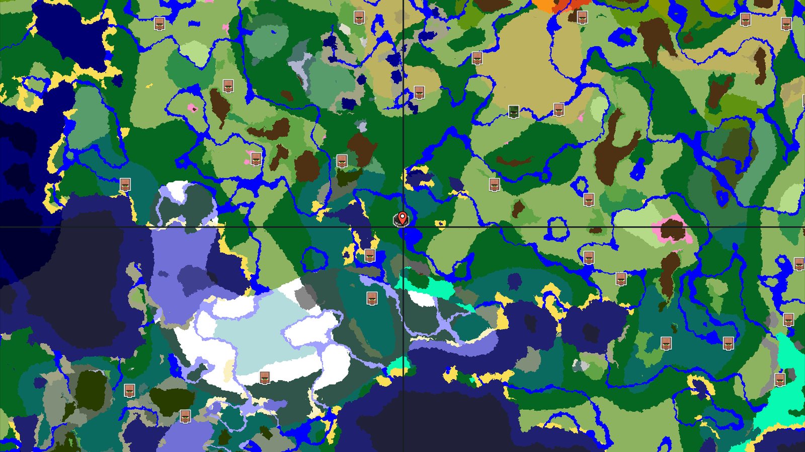 Forest Spawn with Nearby Trial Chambers — Minecraft seed preview
