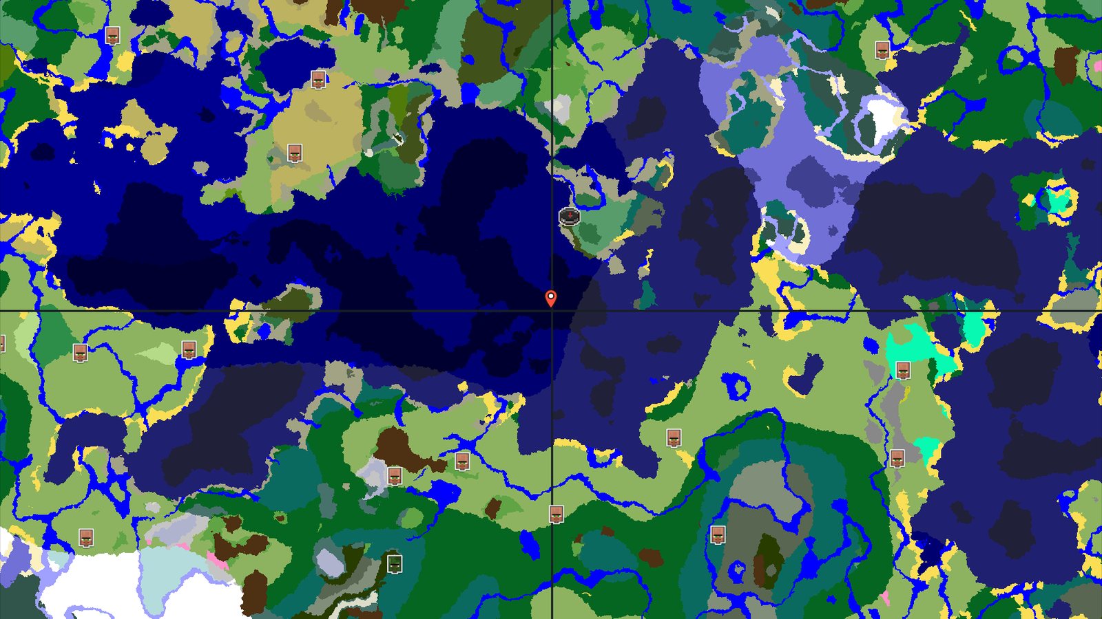Old Growth Birch Forest Spawn with Lush Caves — Minecraft seed preview