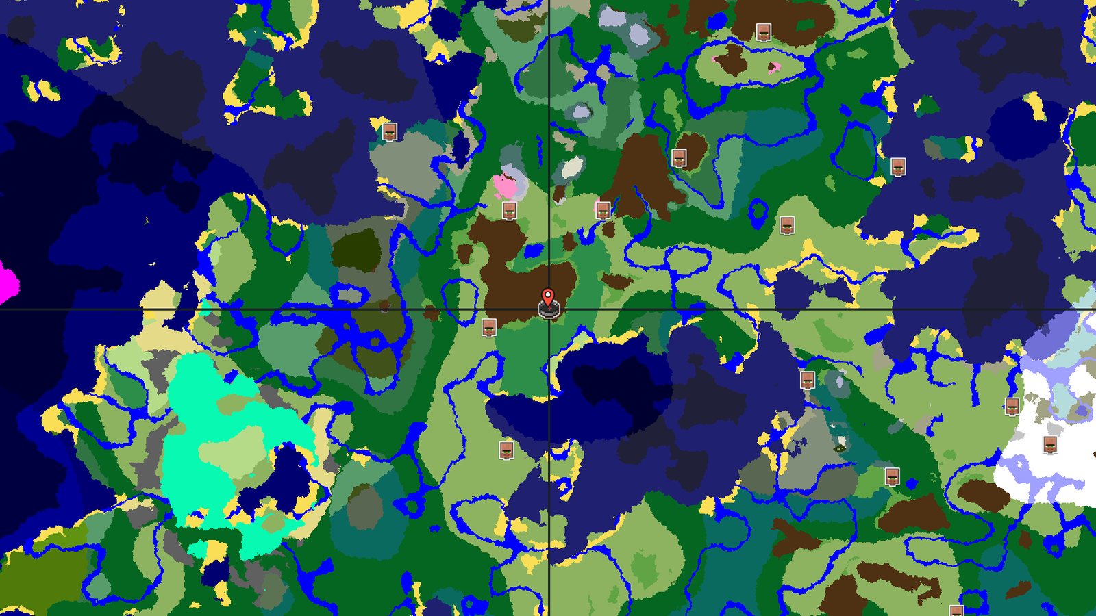 Meadow Spawn Near Trial Chambers and Ocean Monument — Minecraft seed preview