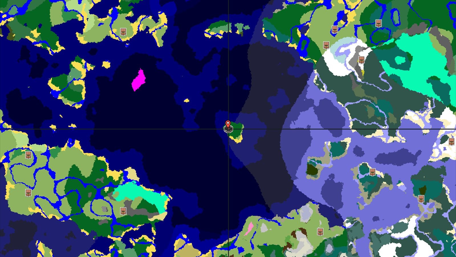 Island Survival with a Nearby Trial Chambers — Minecraft seed preview