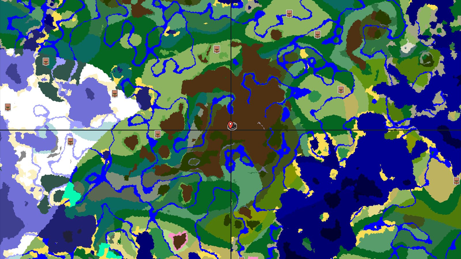 A Pale Garden Start with Mountain Views and Rich Caves — Minecraft seed preview