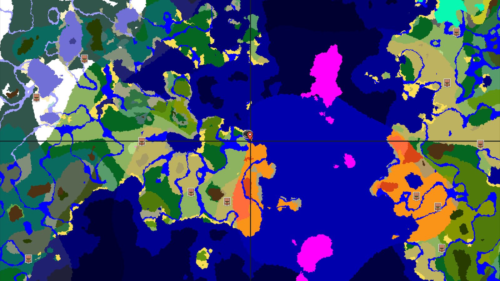 Spawn in Desert with Nearby Trial Chambers — Minecraft seed preview