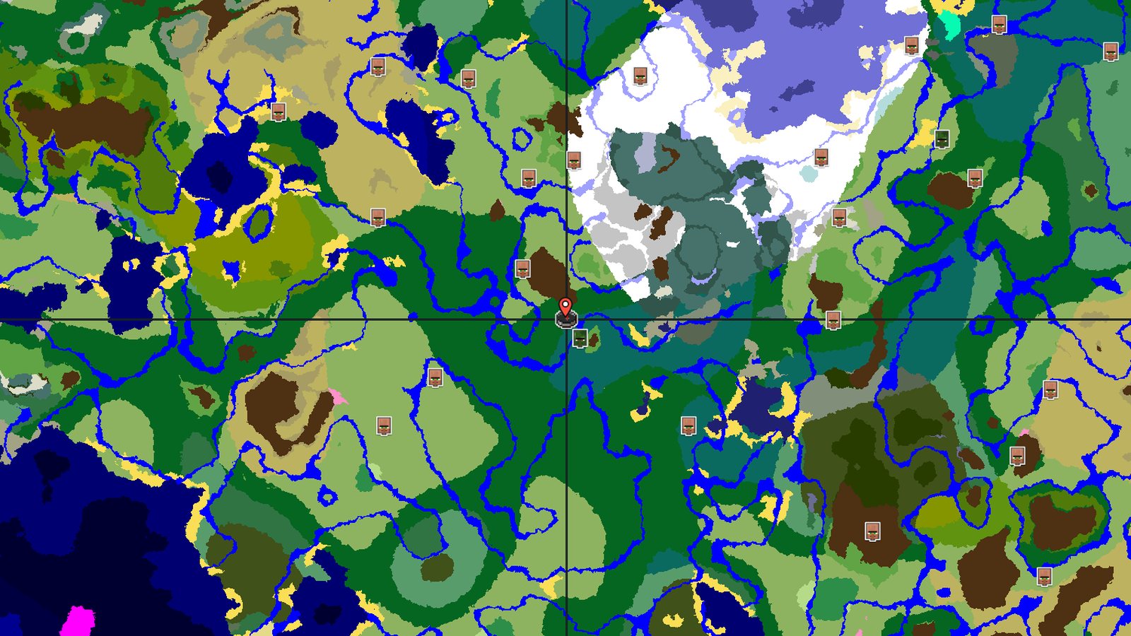 Forest Village With Zombie Villagers — Minecraft seed preview