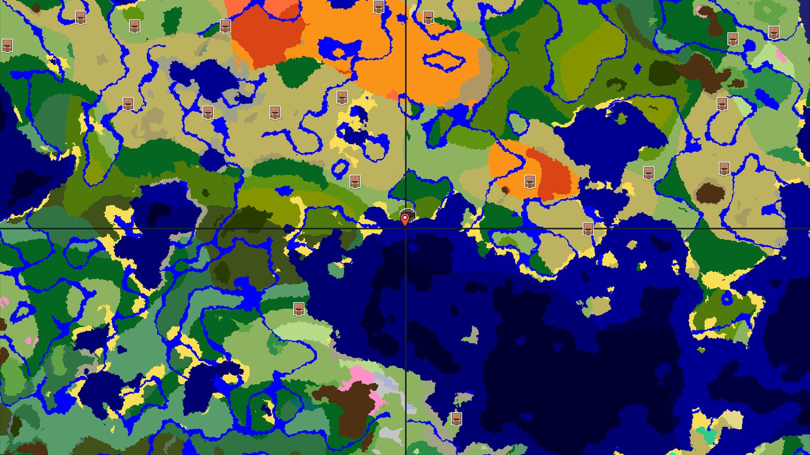 Spawn in a Sparse Jungle with nearby ocean adventures — Minecraft seed preview