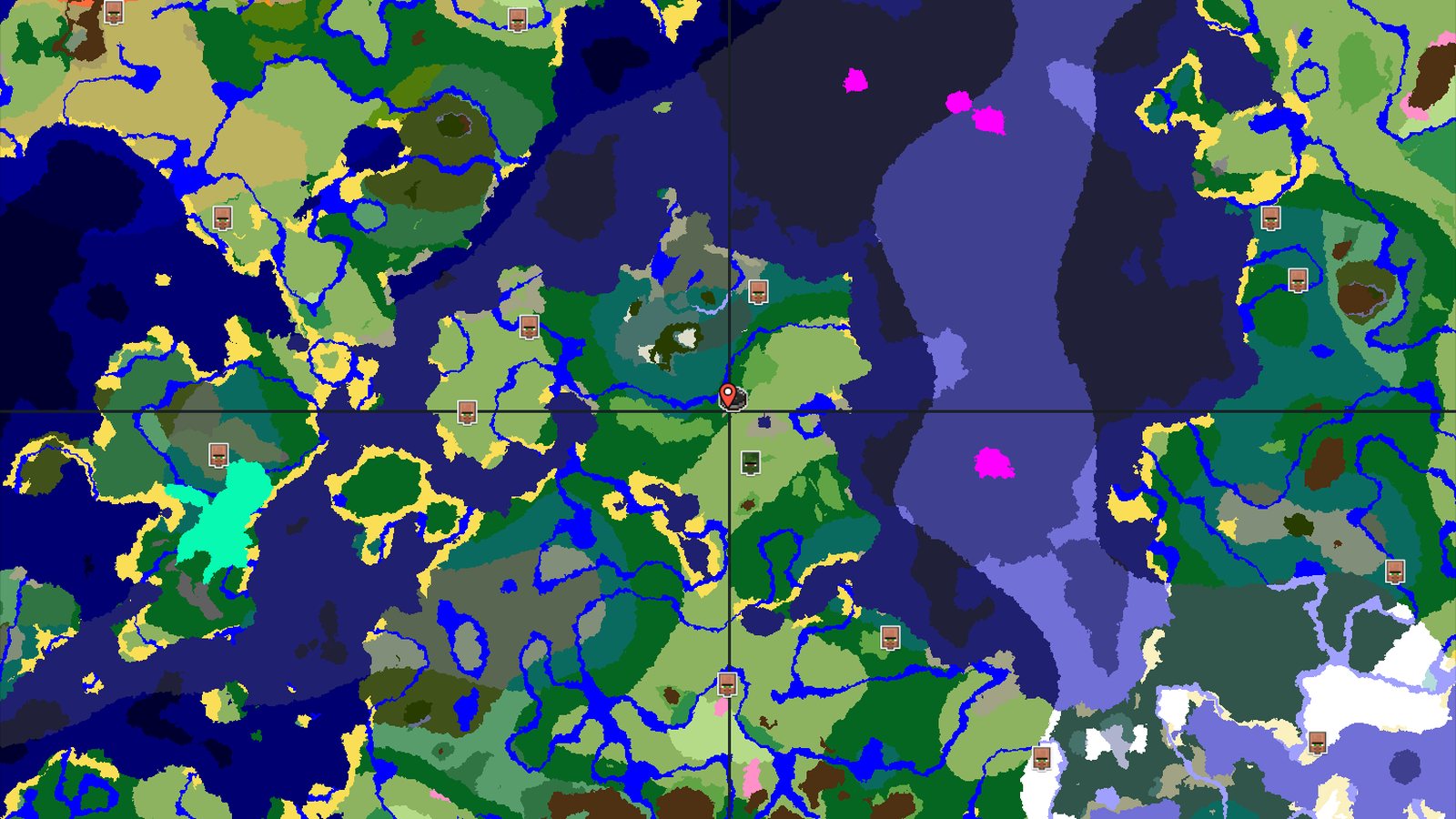 Forest Spawn with Nearby Zombie Village — Minecraft seed preview