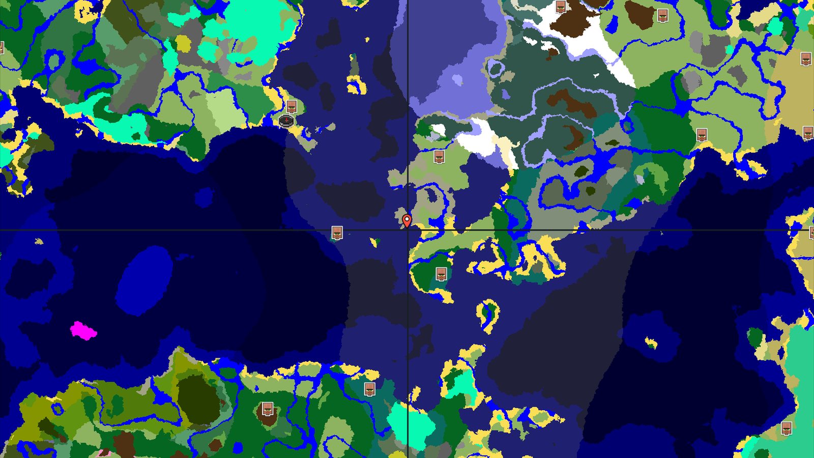 A Decent Start Near a Village and Trial Chambers — Minecraft seed preview
