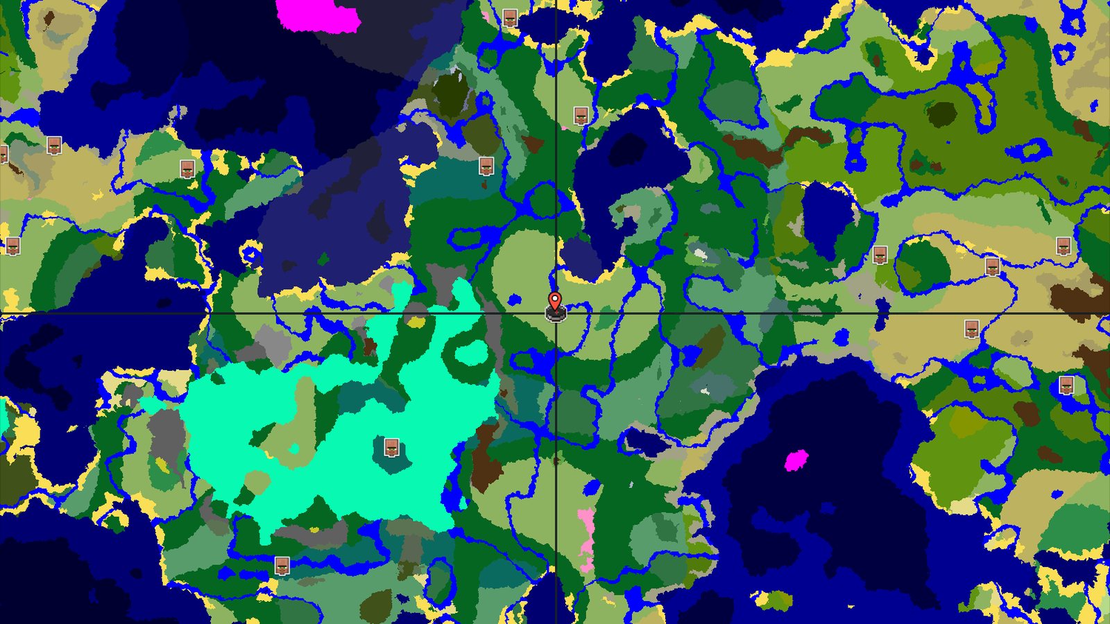 A Quiet Start with Early Dungeons and Nearby Peaks — Minecraft seed preview