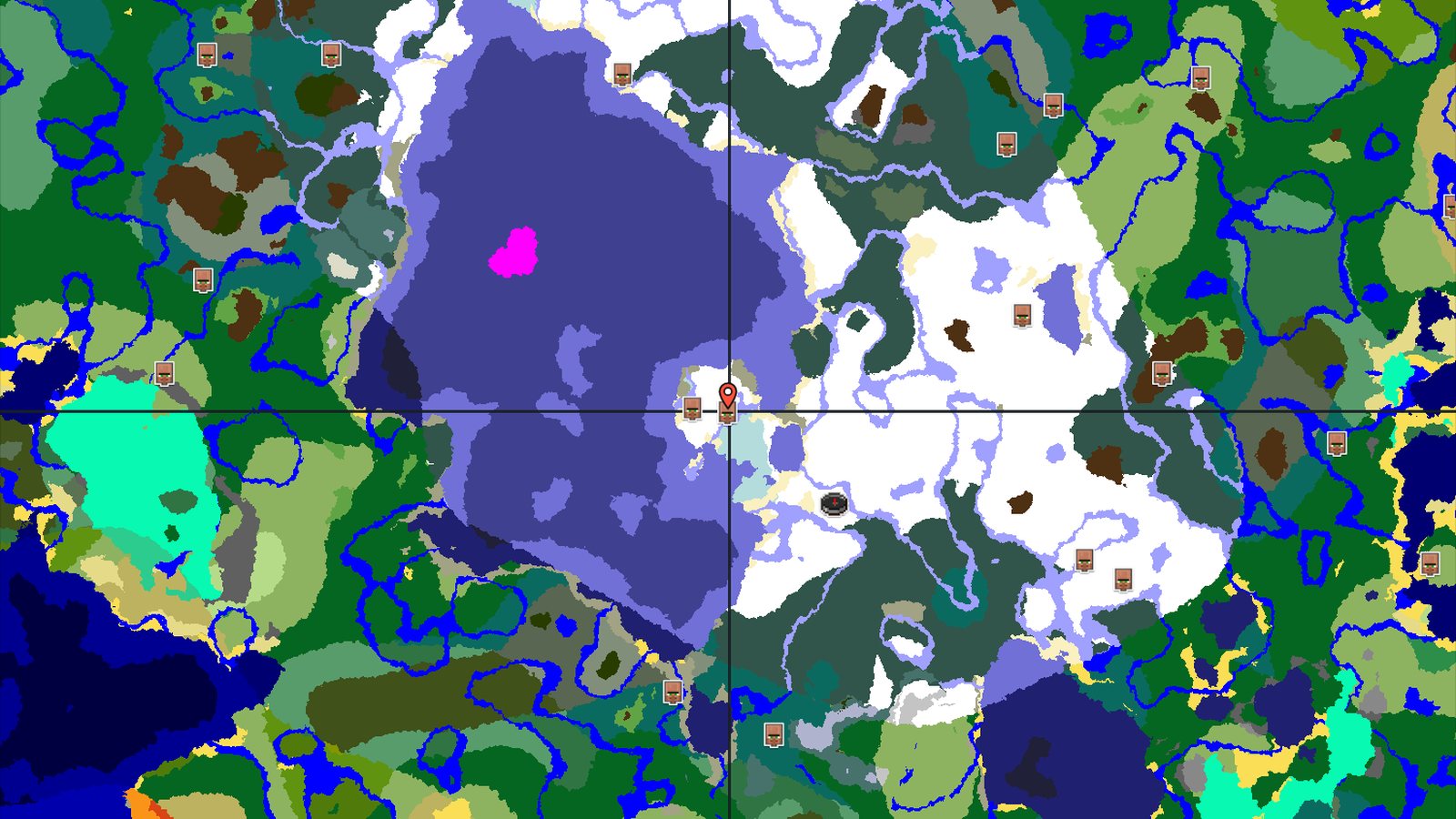 Spawn in Snowy Plains With an Ancient City Nearby — Minecraft seed preview