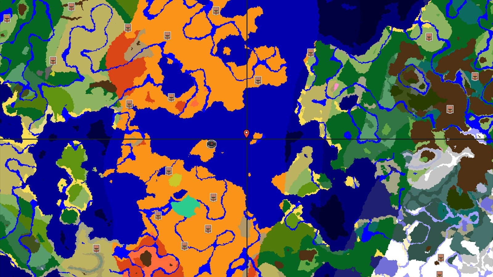 Desert Spawn with Nearby Trial Chambers — Minecraft seed preview