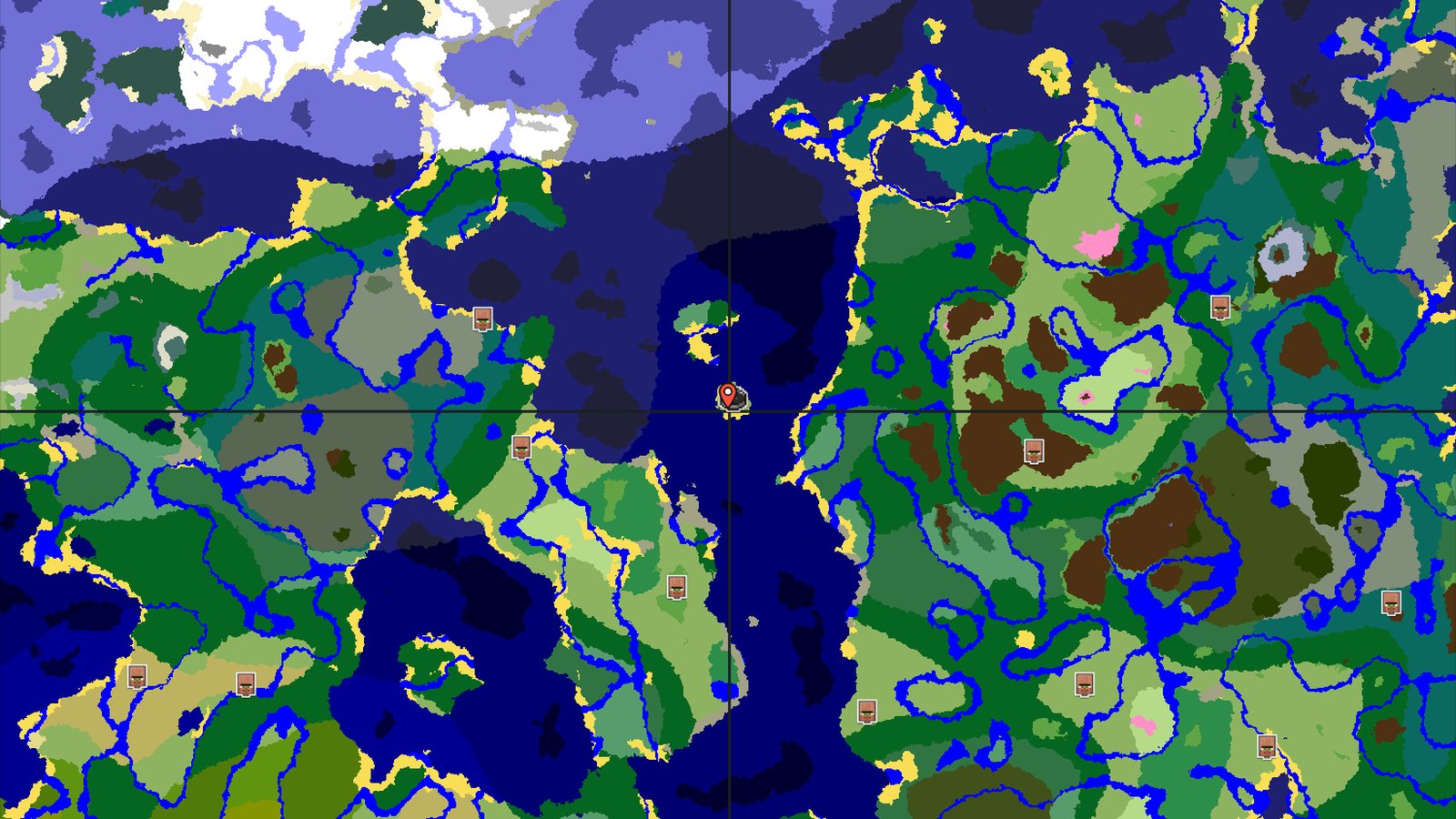 Spawn Near a Shipwreck and Ocean, Good for Early Exploration — Minecraft seed preview