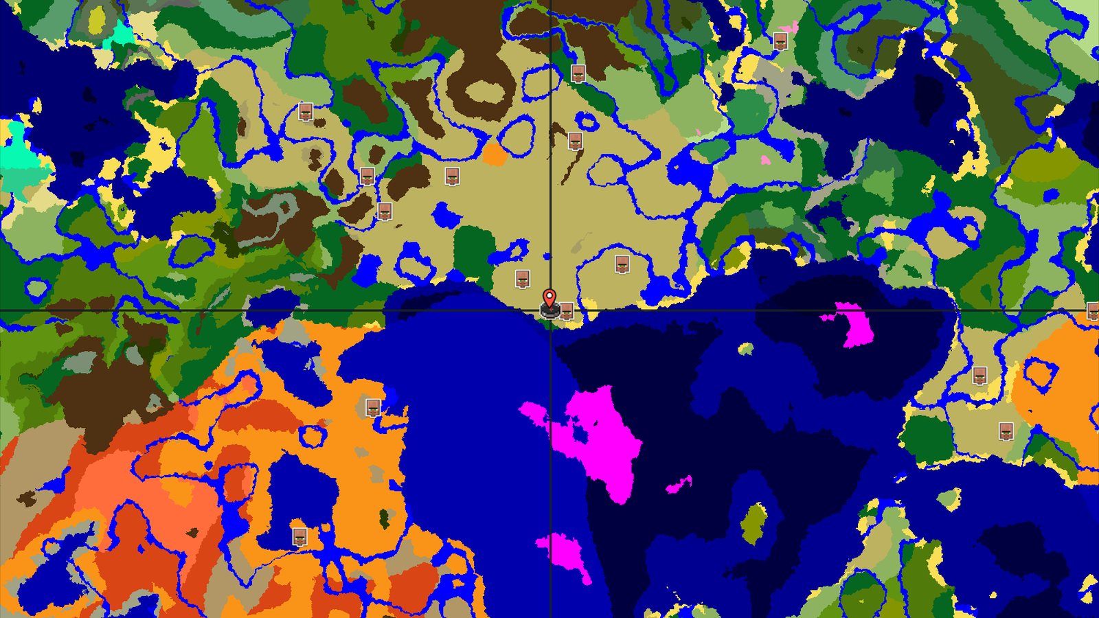Savanna Spawn With A Close Village And Portal — Minecraft seed preview