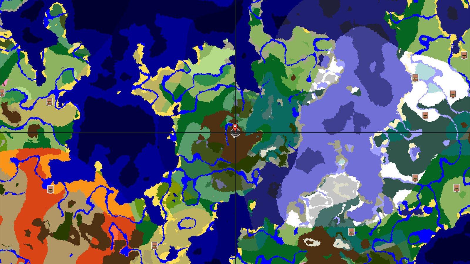 Jagged Peaks Spawn with Nearby Ancient City — Minecraft seed preview