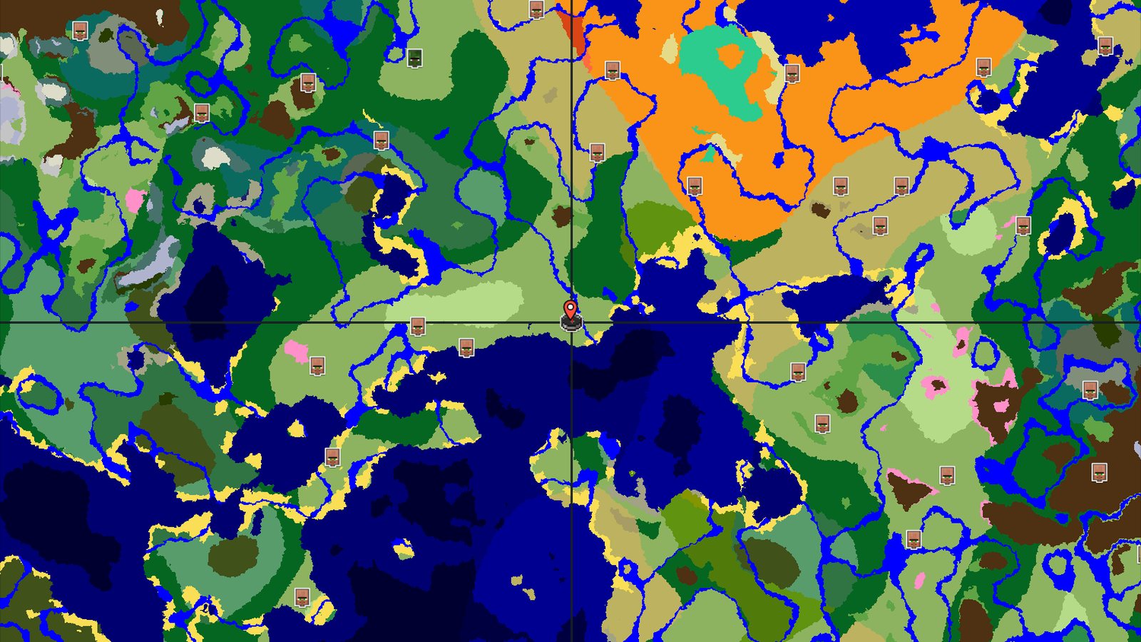 Trial Chambers Near River Spawn — Minecraft seed preview