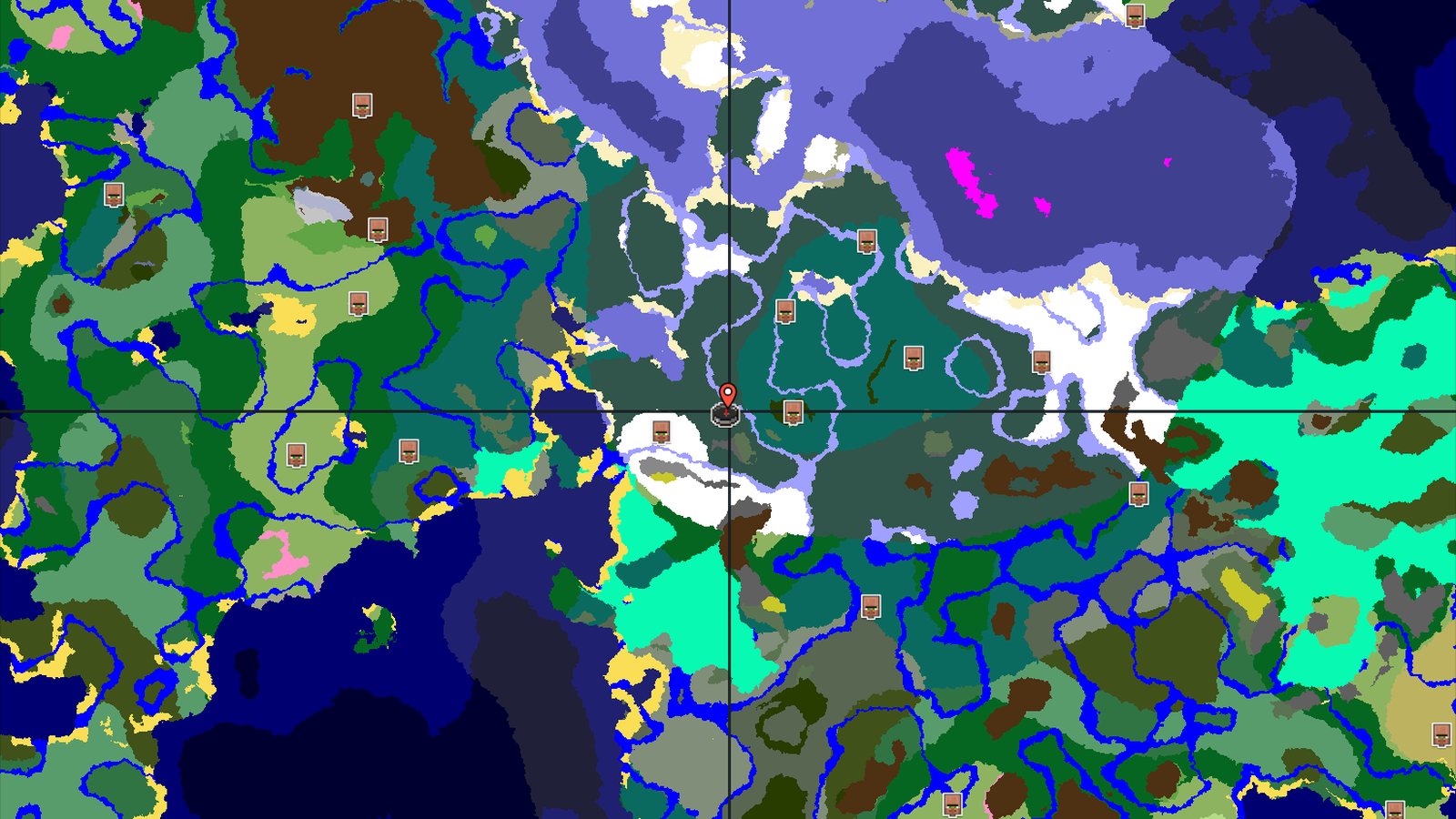 Snowy Taiga Spawn With Nearby Trial Chambers — Minecraft seed preview