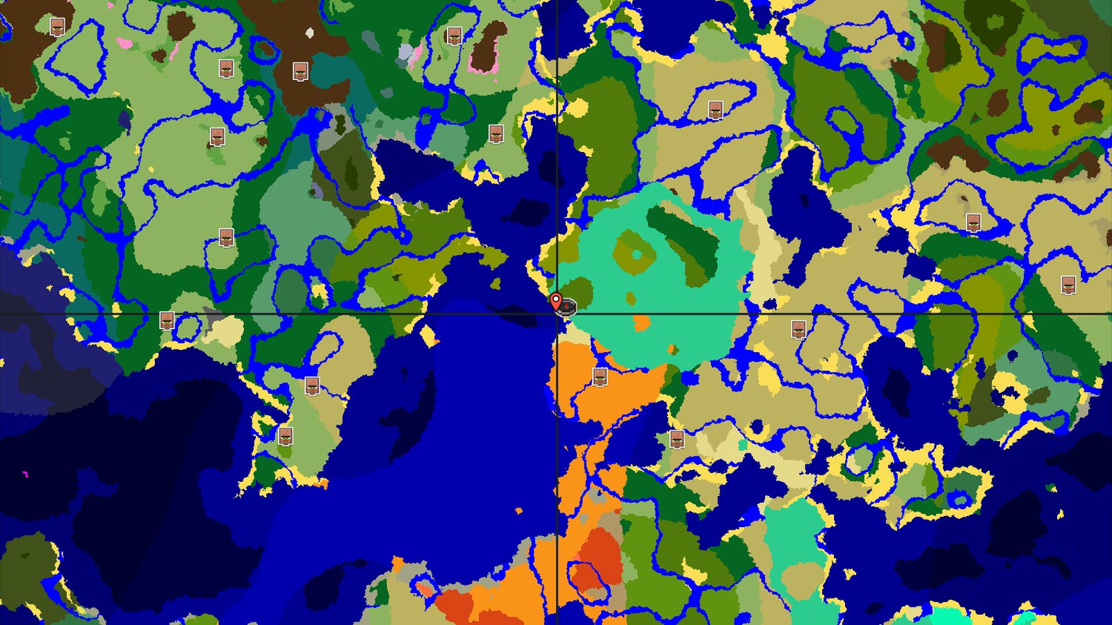 Jungle Spawn with Nearby Mangrove Swamp and Trial Chambers — Minecraft seed preview