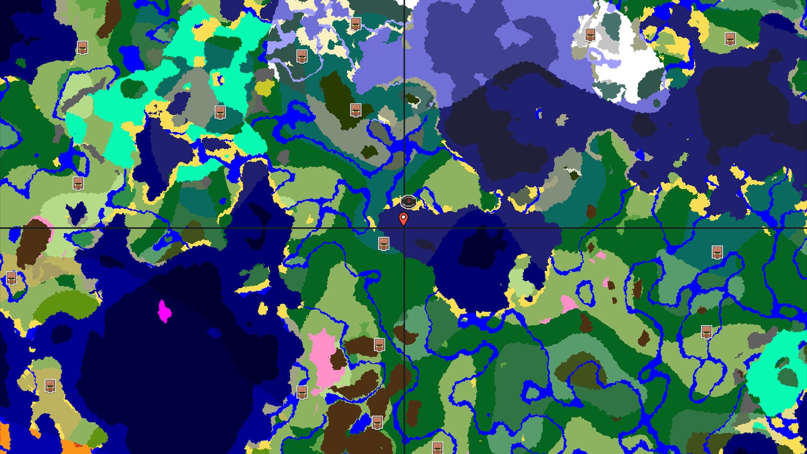 Trial Chambers and Trail Ruins near a Forest Spawn — Minecraft seed preview