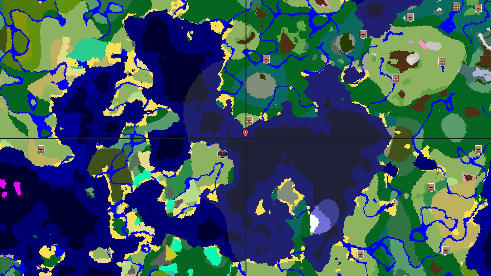 Ocean Exploration and Loot Near a Plains Spawn — Minecraft seed preview