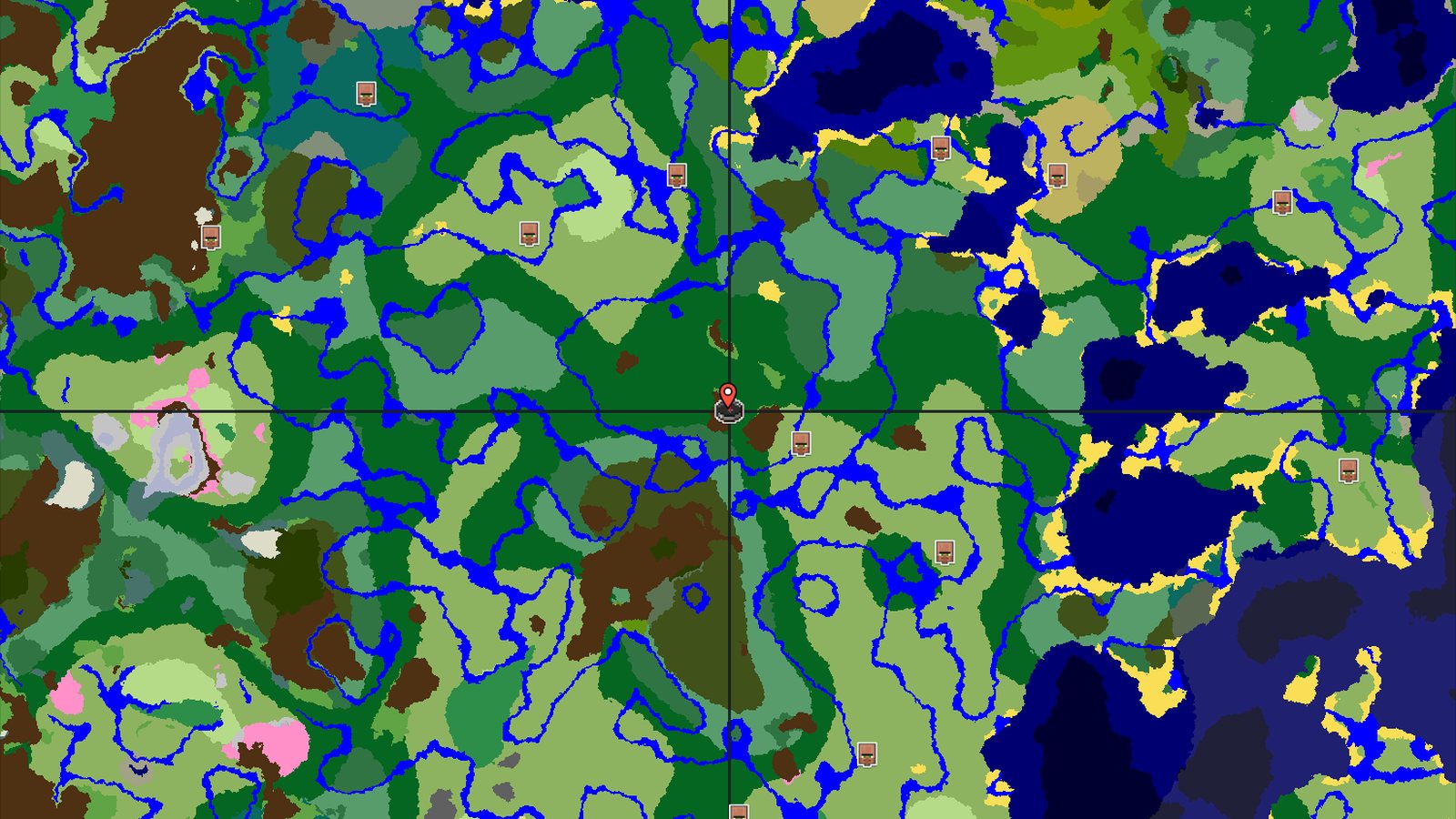 Forest Spawn with Nearby Trial Chambers — Minecraft seed preview