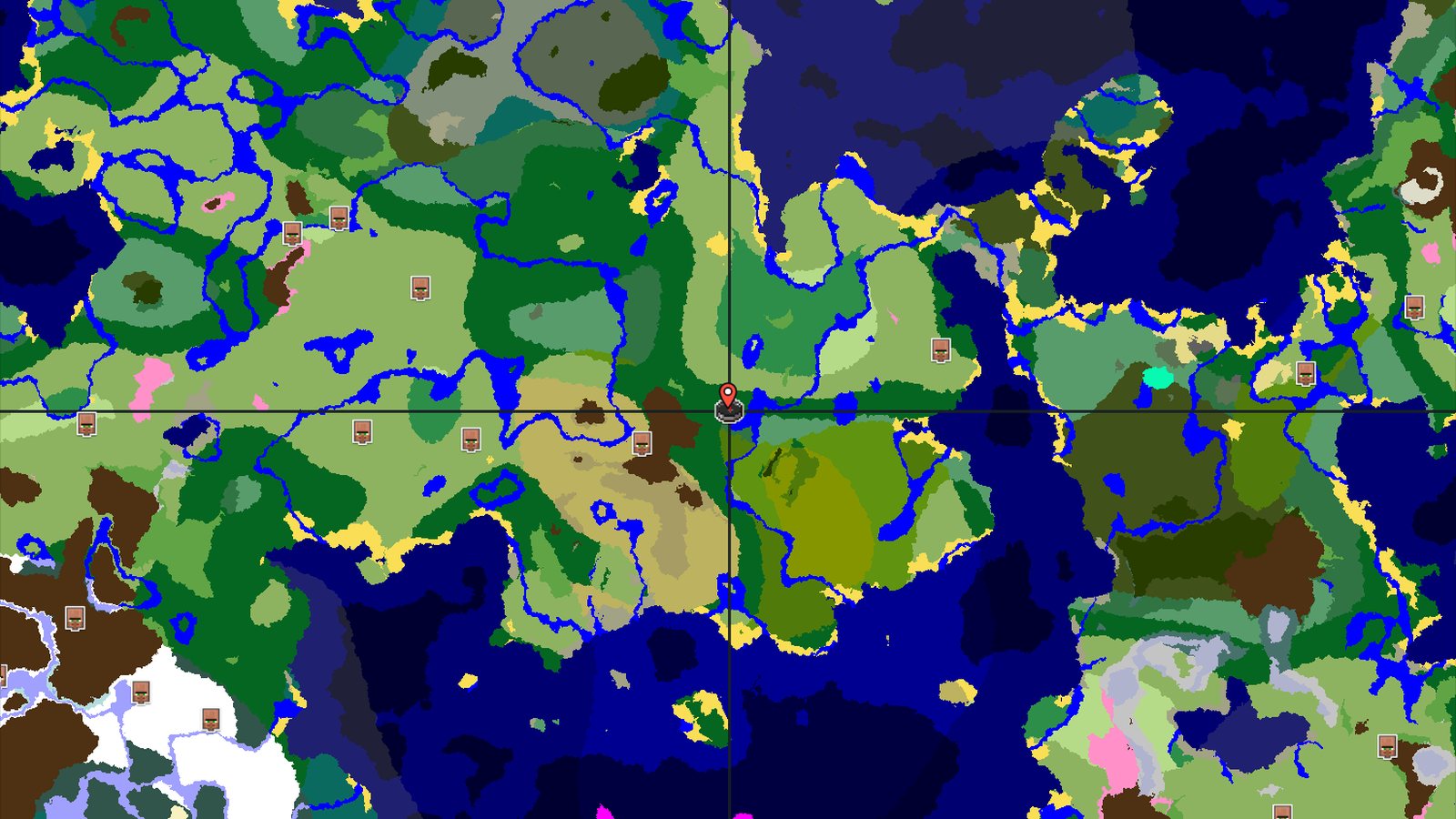 Forest Spawn with Nearby Jungle and Trial Chambers — Minecraft seed preview