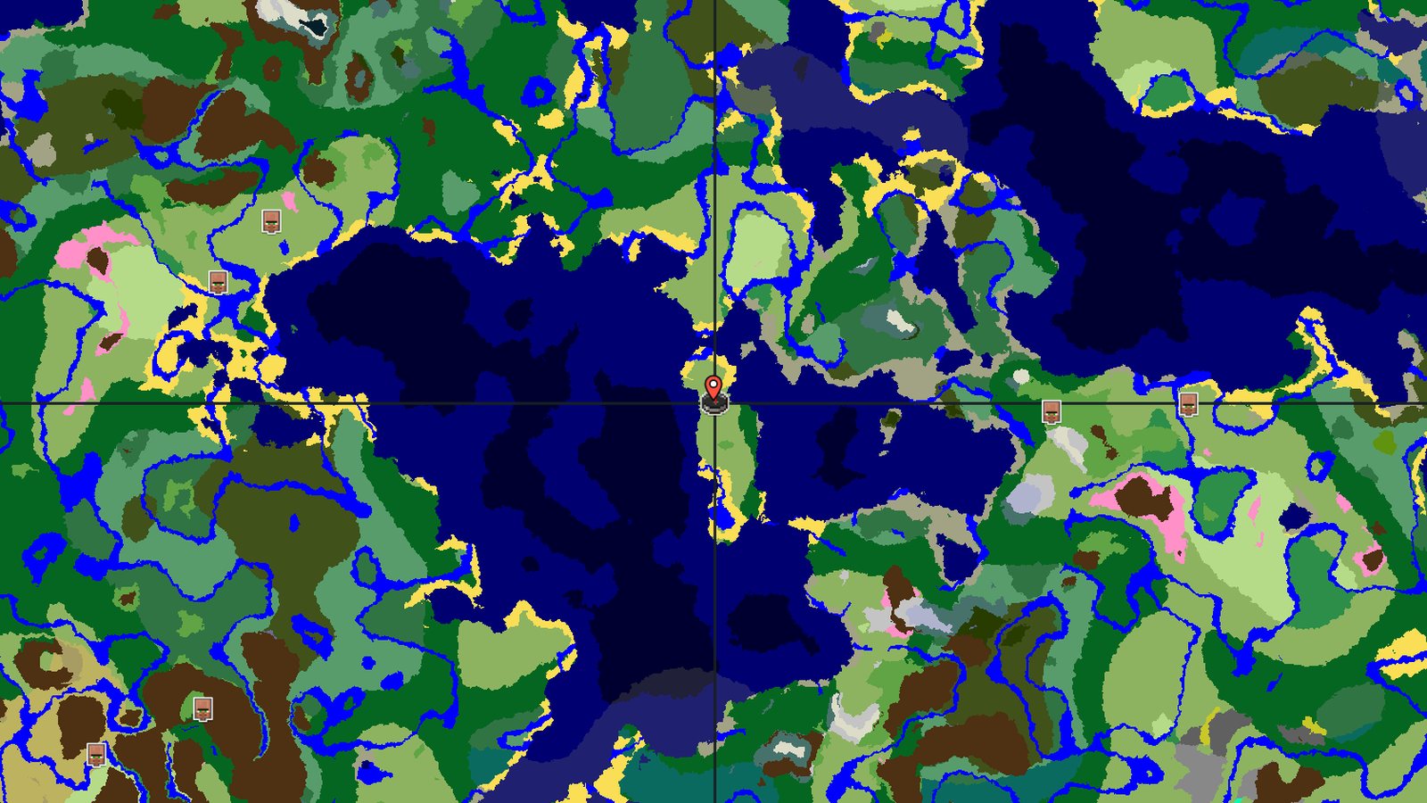 Survival Island with Trial Chambers — Minecraft seed preview