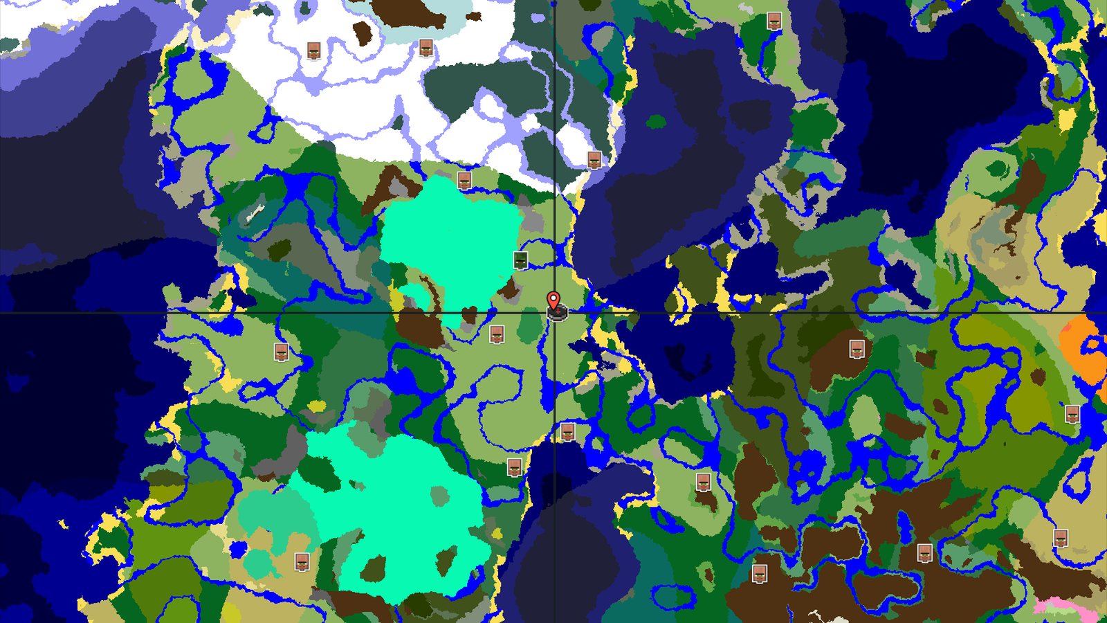 Trial Chambers and Hills for a Quick Start — Minecraft seed preview